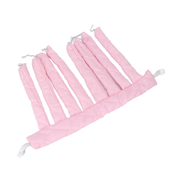 Varmefrit krøllejern Sovende hårkrølle Styling Rullebånd til kvinder Piger Ekstra langt hårPink