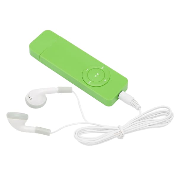 MP3-afspiller med tabsfri lyd, understøtter op til 64 GB, mini musikafspiller til studerende, løb, rejser, grøn