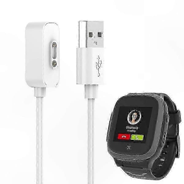 Magnetisk USB-opladerkabel til børns GPS-smartwatch - 1 meter lang Style A