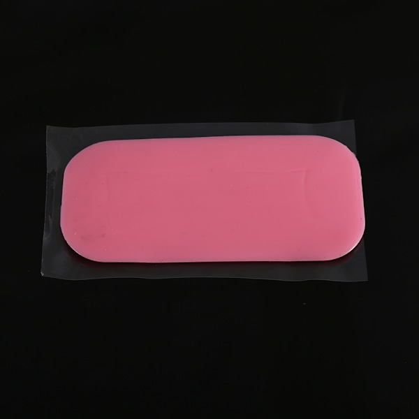 Förtjocka Makeup Mjuk Silikon Ögonfransförlängningsverktyg Återanvändbar Falsk Ögonfranslim Pad Rosa