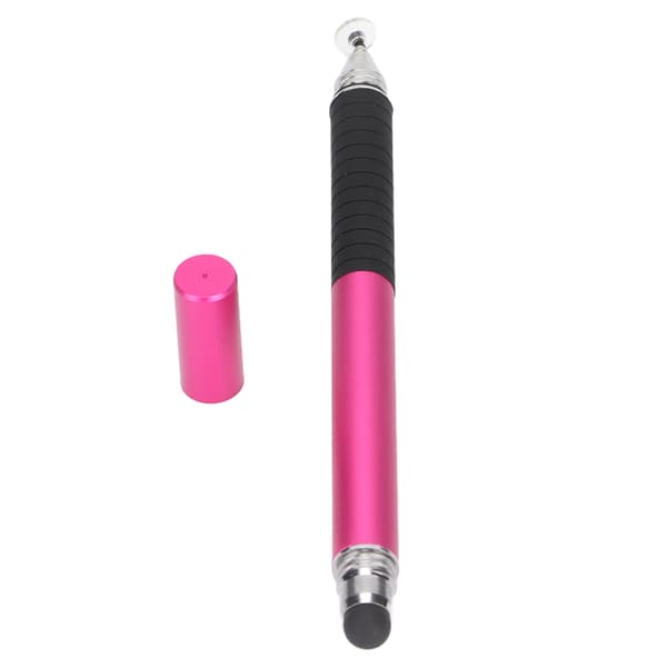 Stylus Hög Noggrannhet Hög Känslighet Bekvämt Grepp Pennformad Design Kapacitiv Stylus Rosröd