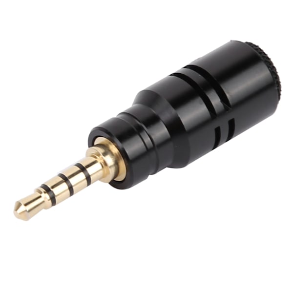 Mini Mikrofon Bærbar 3,5 mm Jack Stik Til Mobil Smartphone (Fire Polet)