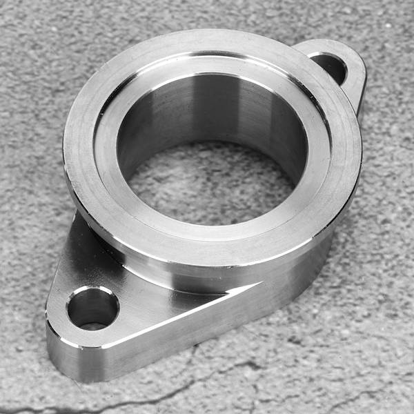 SS304 Rustfrit Stål 1.5in 2 Bolt til MVS VBand Wastegate Adapter Flange