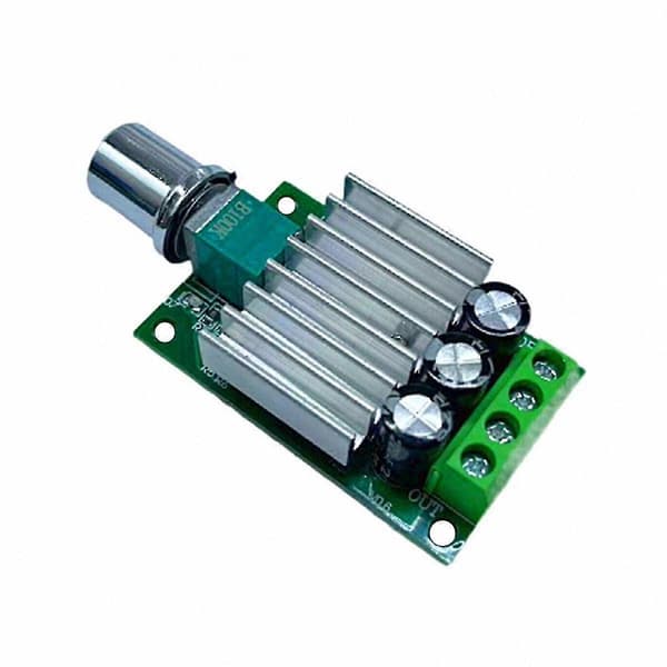 Säädettävä 12V 24V PWM DC-moottorin nopeudensäädin tuulettimille