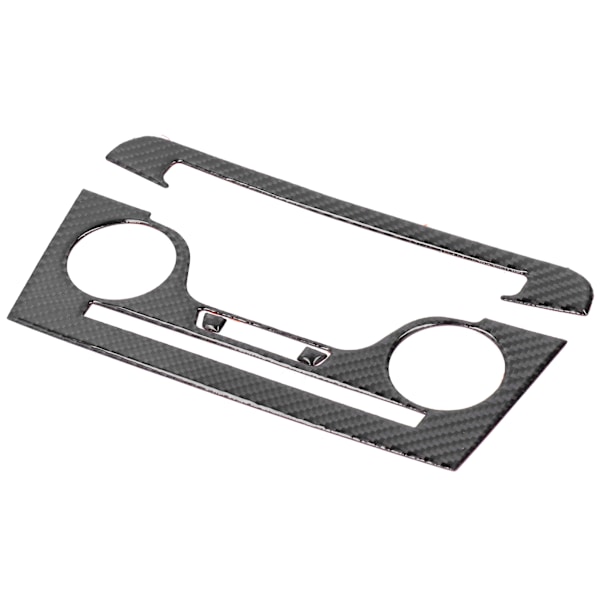 4 stk. Aircondition Panel Trim CD Panel Ramme Kulfiber Dekoration Passer til Dodge Charger 2011-2014