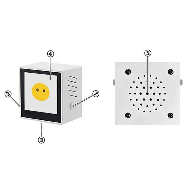 【03】AI Robot AI Skrivebords Smart Stemmeassistent Chatbot med Base Dialog Kontor Hjem Interaktiv AI Talende Enhed size
