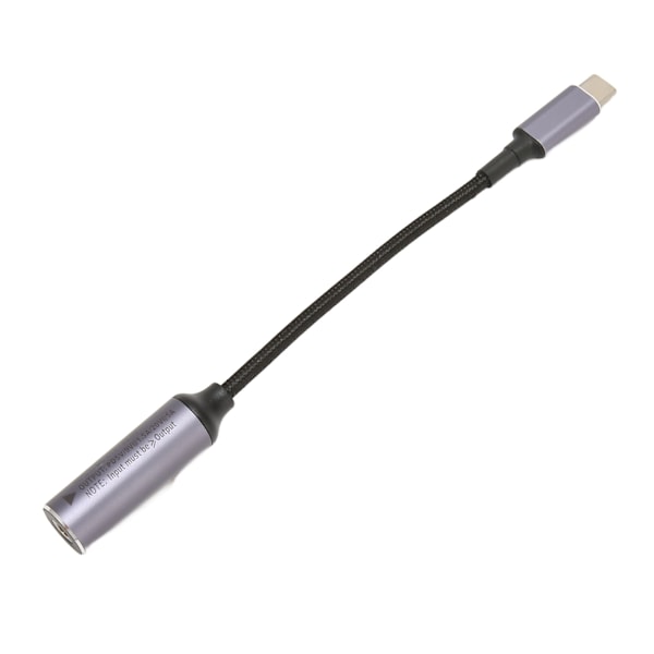 DC til Type C Kabel 2.5x0.7mm 100W Hun Input til Han Output Auto Identifikation Type C til DC2507 Kabel til PC Telefon
