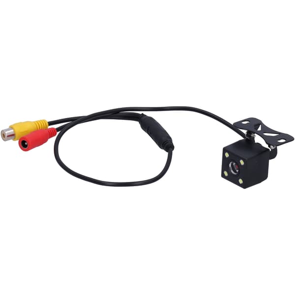 Bil Backkamera 140° Extern 4 LED HD Mörkerkamera Nummerplåt Monterad Universal för 12V