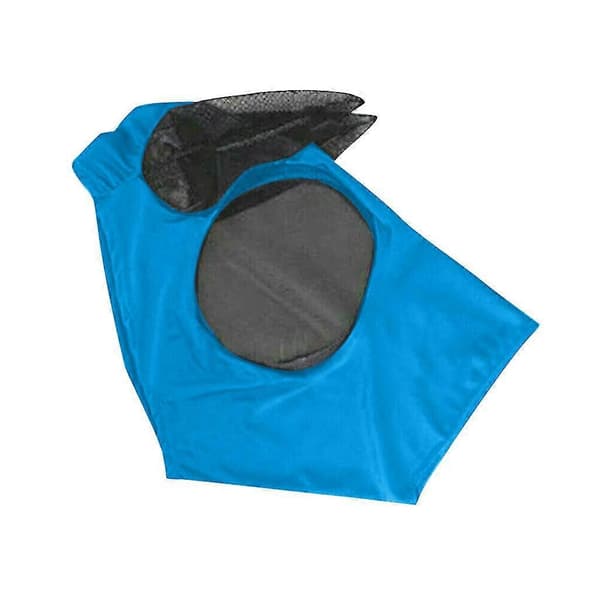 Anti-flugnät hästmask bekväm passform flugmask skyddar ögon och öron