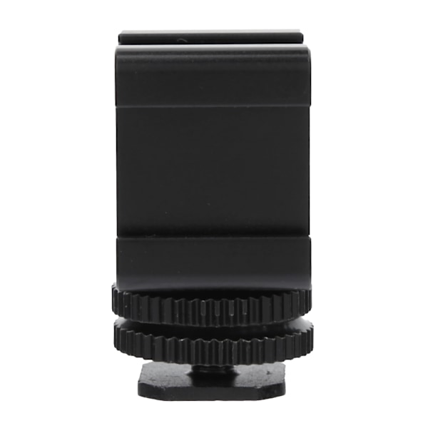 Metall Kamera Tri Hot Shoe Mount Adapter för Mikrofon LED Videoljus Monitor