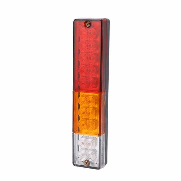 2 stk. LED Baglygter Baklys Blinklys Ute Lastbil Trailer Campingvogn Indikator 12V