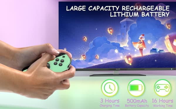 【03】Langaton ohjain Nintendo Switchille
