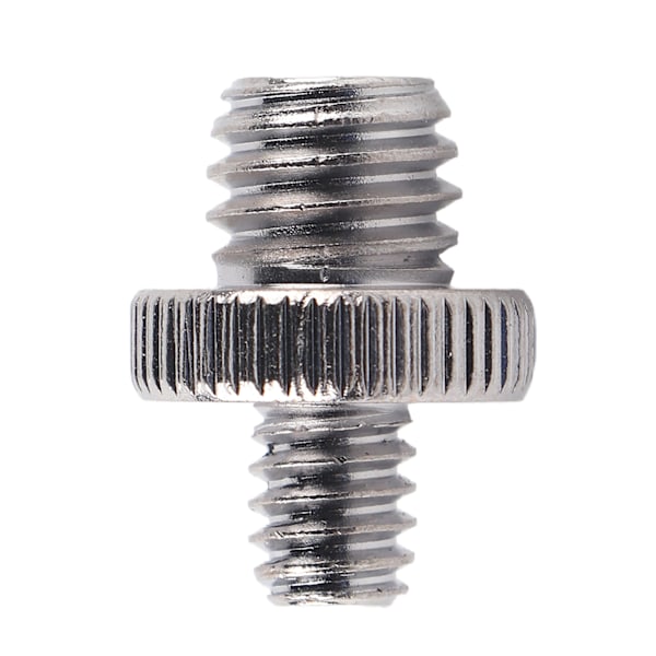 1 stk. 1/4\" han til 3/8\" han gevind metal skrue adapter til kamera stativ stand DSLR SLR
