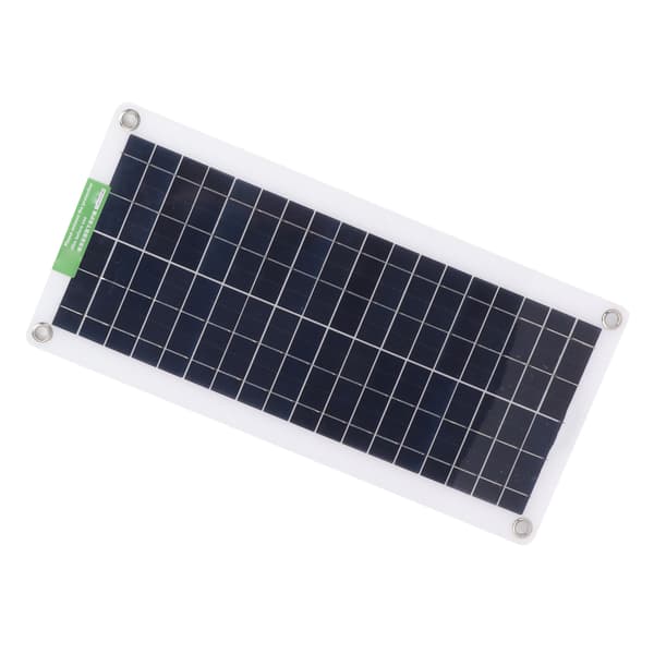 30W 18V Bærbart solpanel kit 30 Watt 18 Volt Monokrystallinsk solpanel til bil RV Marine Båd