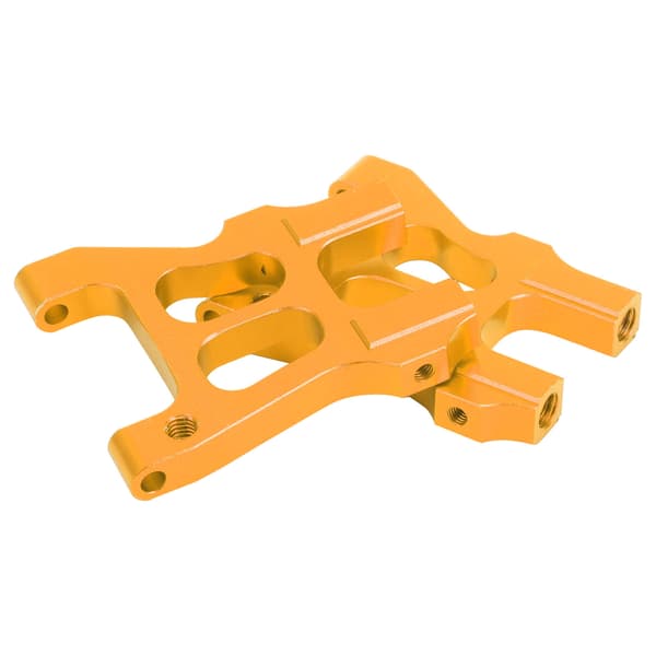 RC Baghjængsarm i Aluminium Legering Opgraderingsdele Tilbehør HSP 94122 1/10 RC Bilmodel Orange