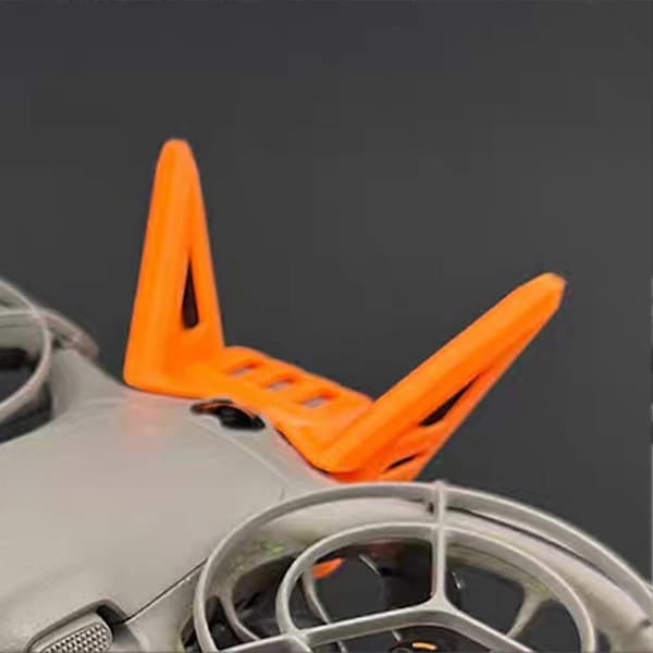 Til DJI Neo2 Anti-kollisionskofangerstang 3D-printet antennedæksel til RC Drone Shell Tilbehør Orange Orange