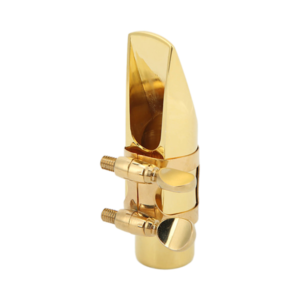 Saxofon Munstycksset Metall för Althorn Altsax med Lock Kuddar Instrumenttillbehör Nr.8 Storlek
