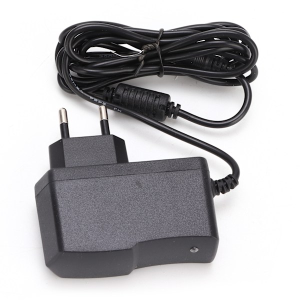 Strømadapter 9V Sort Multi Effects Plast Bredt Anvendelig Linjelængde 190cm 9V AC100‑240V EU-stik