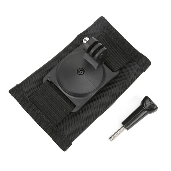 Action Camera 360 Graders Rygsæk Klips Klemme Mount Tilbehør til Gopro Hero8/7/6/5/4