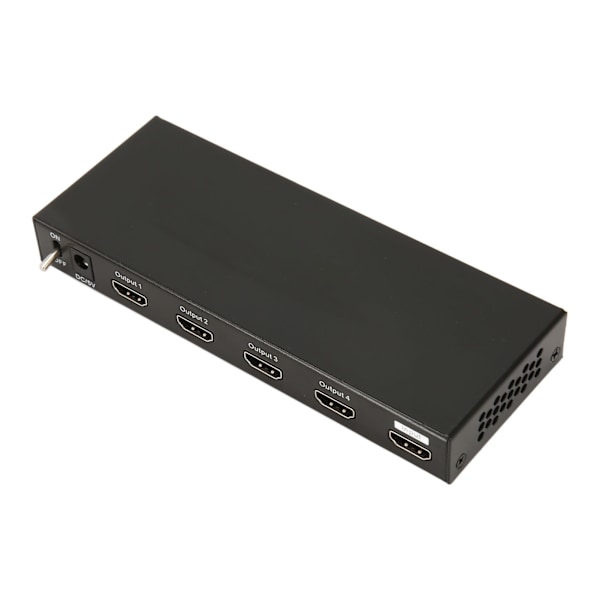 HD Multimedia Interface Splitter Professionel 4K 30Hz 3D Visuelle Effekter 1 ind 4 ud HD Multimedia Interface Splitter 100V‑240V EU-stik