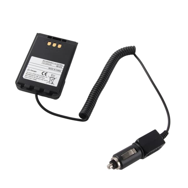 Universell bärbar billaddare-batteriadapter för ICOM ID 31, ID 51, ID 31A, ID 31E, ID 51A och ID 51E.