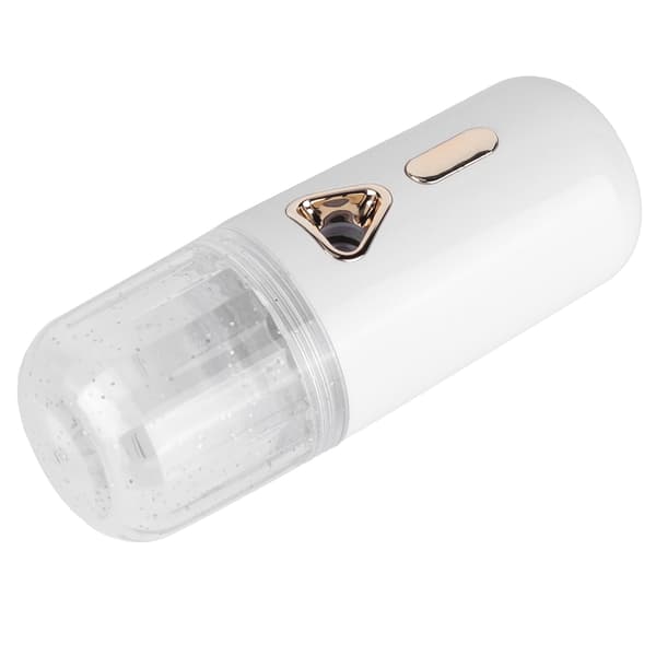30ml Mini Ansiktsfuktare Portabel Nano Atomisering USB Laddning Ansiktsspray Vit