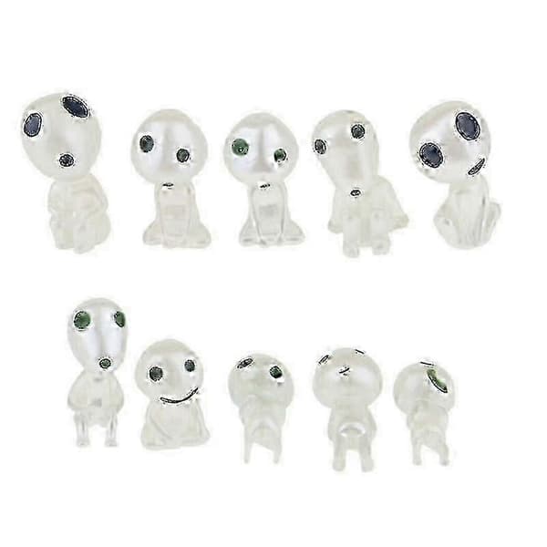 Studio Ghibli Kodama Træånd Selvlysende Minifigur fra Princess Mononoke