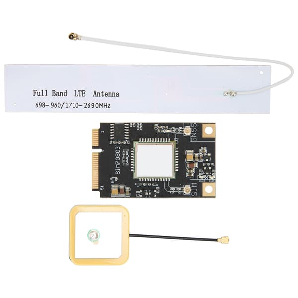 For LILYGOTTGO PCIE 7080G Modul SIM7080G Chip PCIE Modulkort med LTE Antenne GPS Antenne Skruer