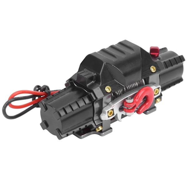 RC Dubbel Motor Metallvinsch med Brytare 3:e Kanalen Passar Traxxas/ Hsp /Redcat /Tamiya /Axial Scx10 D90/ Hpi 1/8