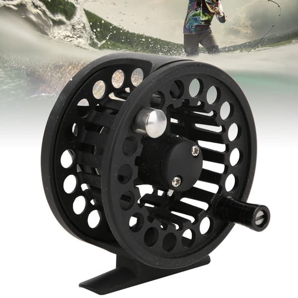 Lentoukalastus Kaikki Metallipainevalu Laakeri Gapless Wire Wheel Line Reel Tackle (3/4)