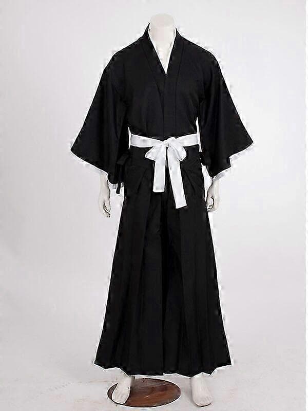 Halloween Bleach Kurosaki Ichigo Robe Kappe Cosplay Kostume S