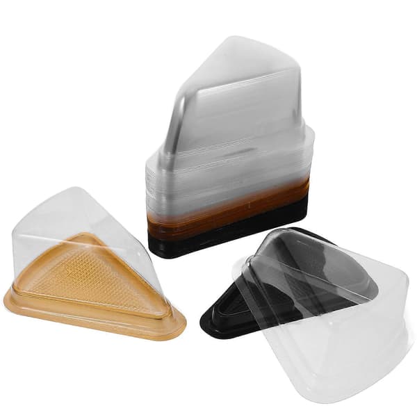 40 stk. kageskiver, nyttige kageskivebeholdere, plastikkager