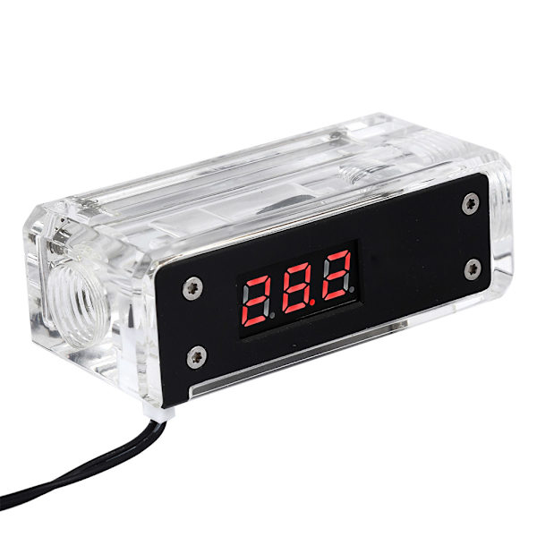 Præcis 50-100℃ Digitalt Vandtermometer Realtids Vandkøling Termometer Rød Display