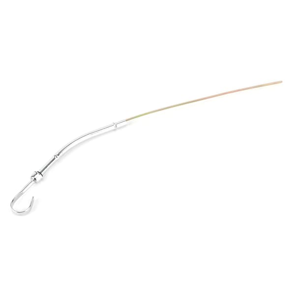Oljesticka Rör Ersättning Förarsida Passar Chevy SBC 283 327 350 400 Motor 1955‑1979 Silver