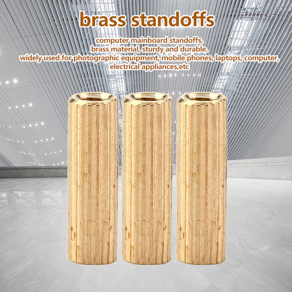 100 st M2 Mässing Hona Standoff Set för Dator Huvudkort (M2*9)