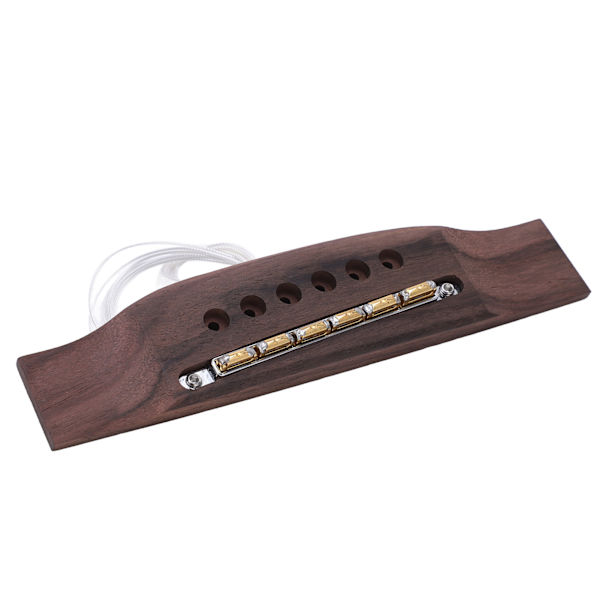 Piezo Pickup Aktiv Dynamisk til Akustisk Folke Guitar Bro Lydhul Instrument Tilbehør