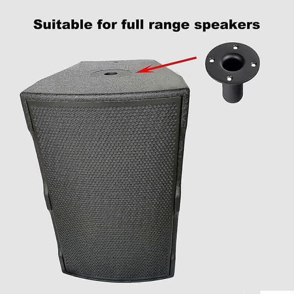 Højttalerstativ Cylinderhat, Stativbeslag Adapter