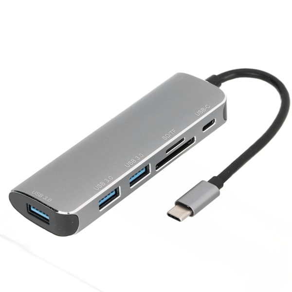 ONTEN Expansionsdocka USB C till USB3.0 Typ C Snabbladdning Multifunktionell Dockningsstation