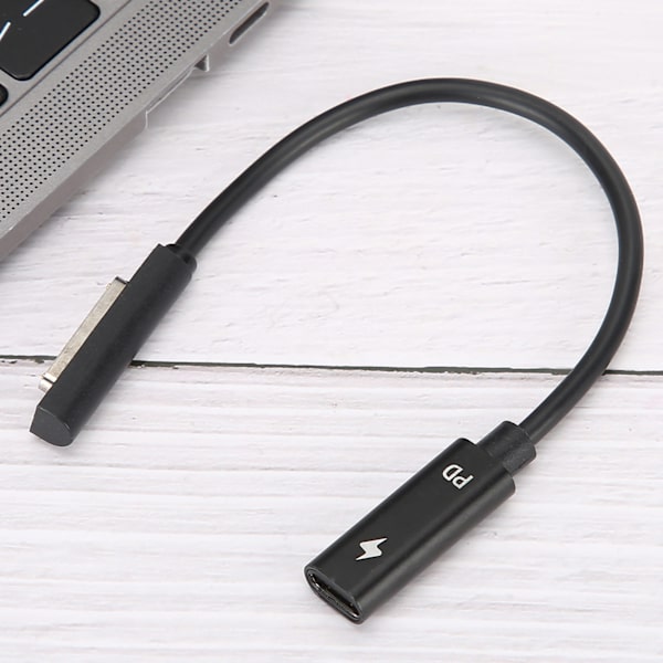 Adapterkabel Överföring Typ C PD Snabbladdning för Microsoft Surface 1/2 / RT Dator Telefon Verktyg