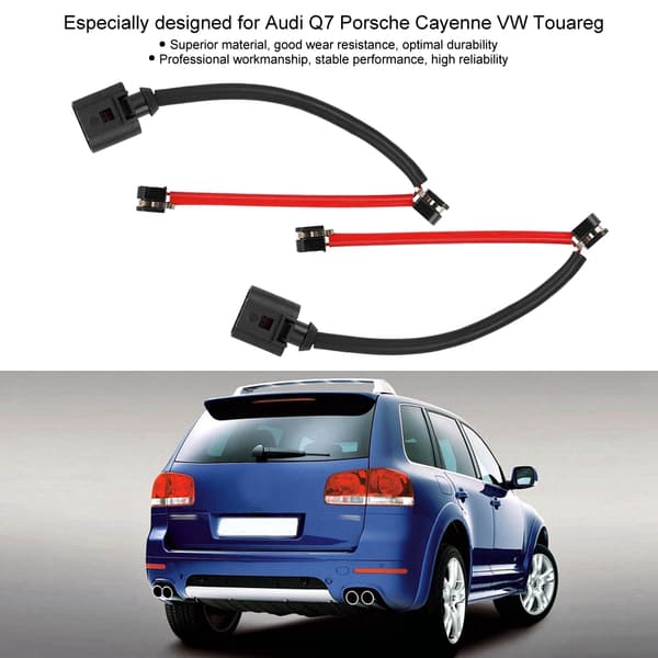 2 stk. slidindikator til bagbremseklodser 7L0907637C til Audi Q7 Porsche Cayenne Touareg