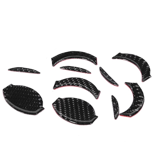 10 st/set Kolfiber Dörr Luftventil Trim Modifiering Passar Nissan 350z 2006-2009