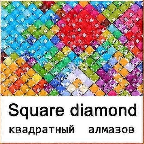 billede rhinsten diamantmaling korssting broderi dyrediamant