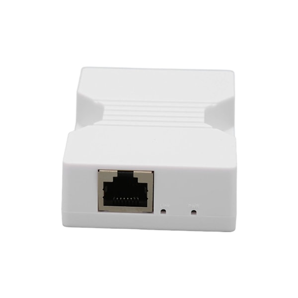PoE-förlängare 10/100M RJ45-portar 200m räckvidd Plug and Play Kompakt Ethernet-repeater för säkerhetssystem IP-kamera