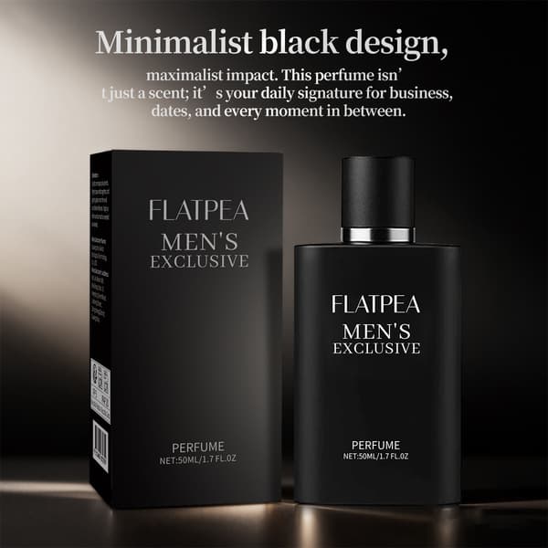 Herrparfym med citrus-fougere. 50 ml, alkoholfri. Bärbar parfym