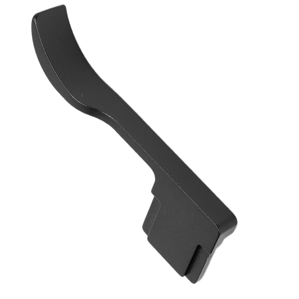Opgraderet Sort Aluminium Legering Tommelfingergreb med Cold Shoe Mount til Sony A7C Kamera