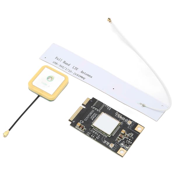 For LILYGOTTGO PCIE 7080G Modul SIM7080G Chip PCIE Modulkort med LTE Antenne GPS Antenne Skruer