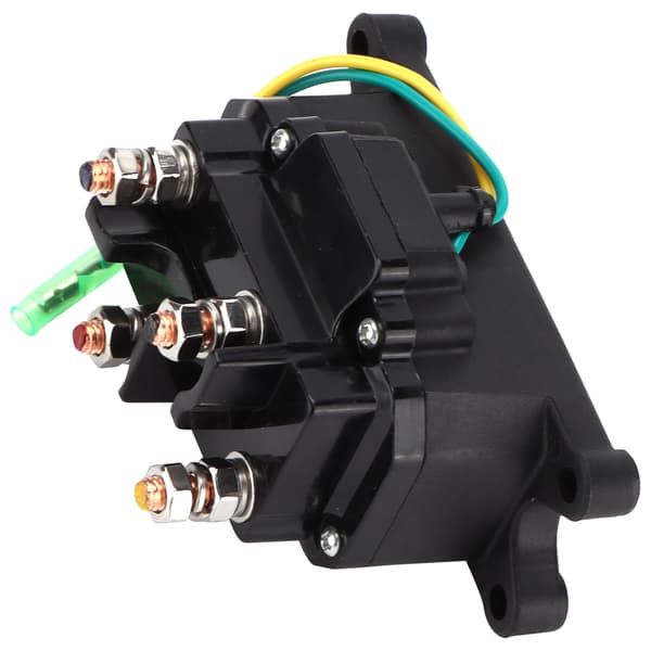 DC12V 250A Vinsch Kontaktor Solenoid Relä Väderbeständig för ATV UTV 4x4 Fordon Släpvagn