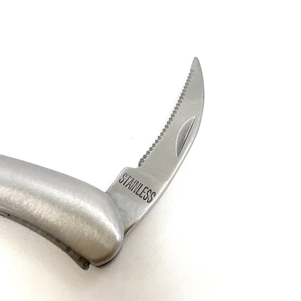 【03】25-26 Korkkiruuvi, Ruostumaton teräs, 12*3*1.2 cm
