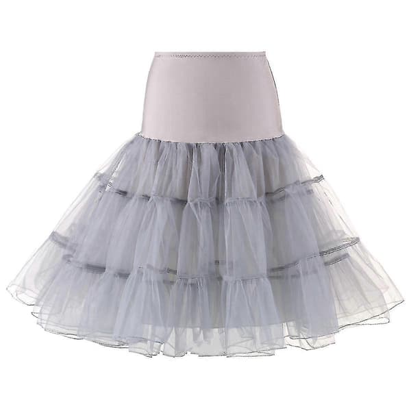 66 cm retro underkjole/50'er swing vintage underkjole/rockabilly tutu/fint netnederdel Soot Small-Medium 6-14