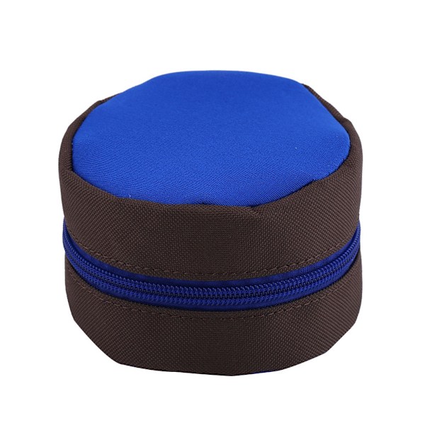 Sikkerheds fluefiskerhjul etui beskyttelse blød lomme cover taske poseholder